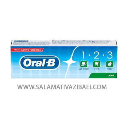 oral b with active fluoride