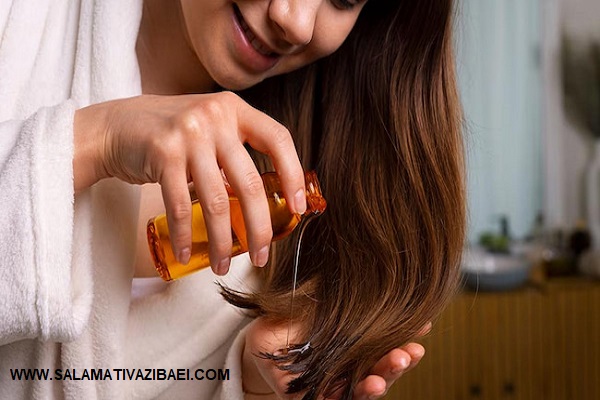 نحوه استفاده ار روغن روی مو، علل چرب کردن مو و فواید روغن تراپی مو برای تقویت سلامت مو