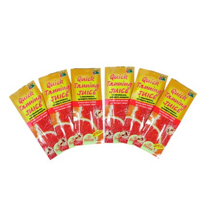 برنزه کننده فلورسان (Quick Tanning Juice) مدل بیلیستر پک 6 عددی