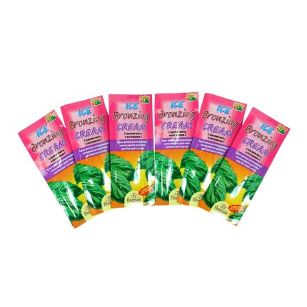 برنزه کننده فلورسان مدل (Ice Bronzing Cream) مدل بیلیستر پک 6 عددی